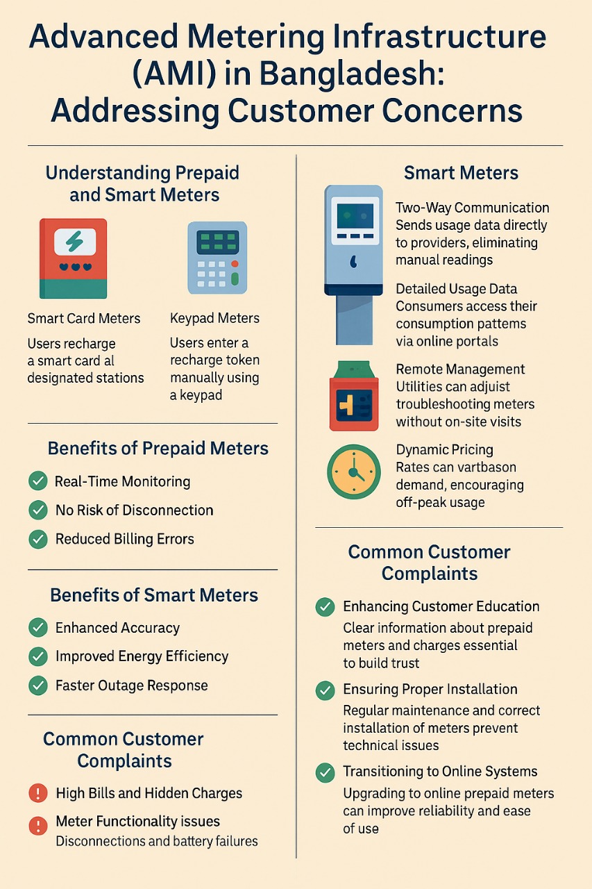 ⚡ ADVANCED METERING INFRASTRUCTURE (AMI) IN BANGLADESH: ADDRESSING CUSTOMER CONCERNS